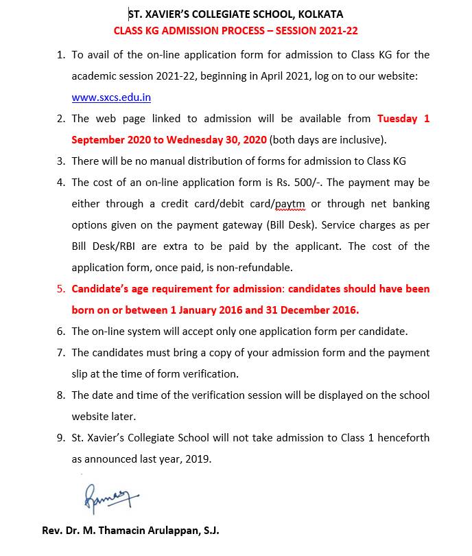 Xavier Academic Calendar 2021 2022 | Calendar Page